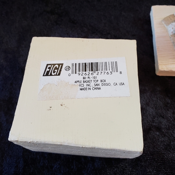 FIGI Apple Basket Trinket box - Picture 6 of 7